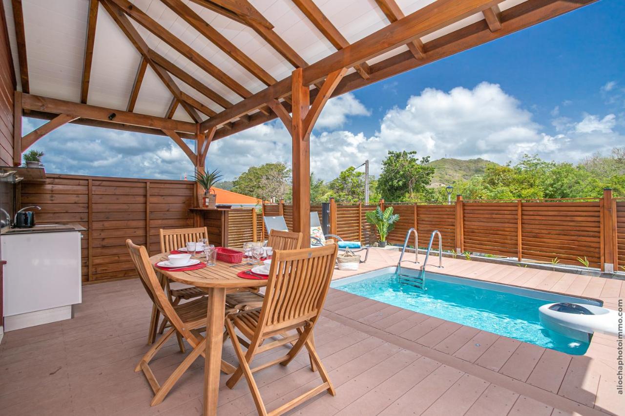 Bungalow Pom 1, Piscine, A 5 Min Des Plages ル・ヴォクラン エクステリア 写真
